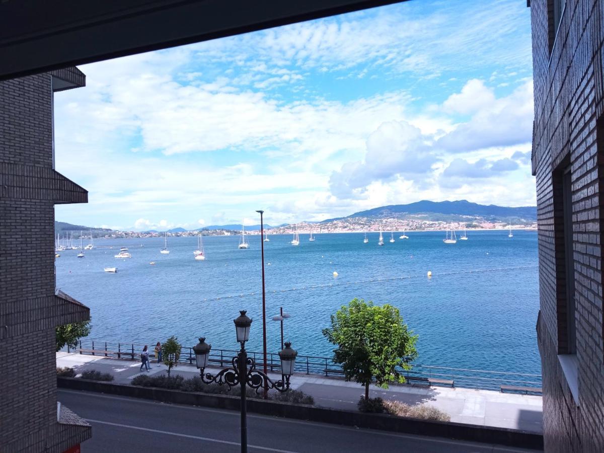 Estudio Con Vistas Al Mar En Baiona Exterior foto