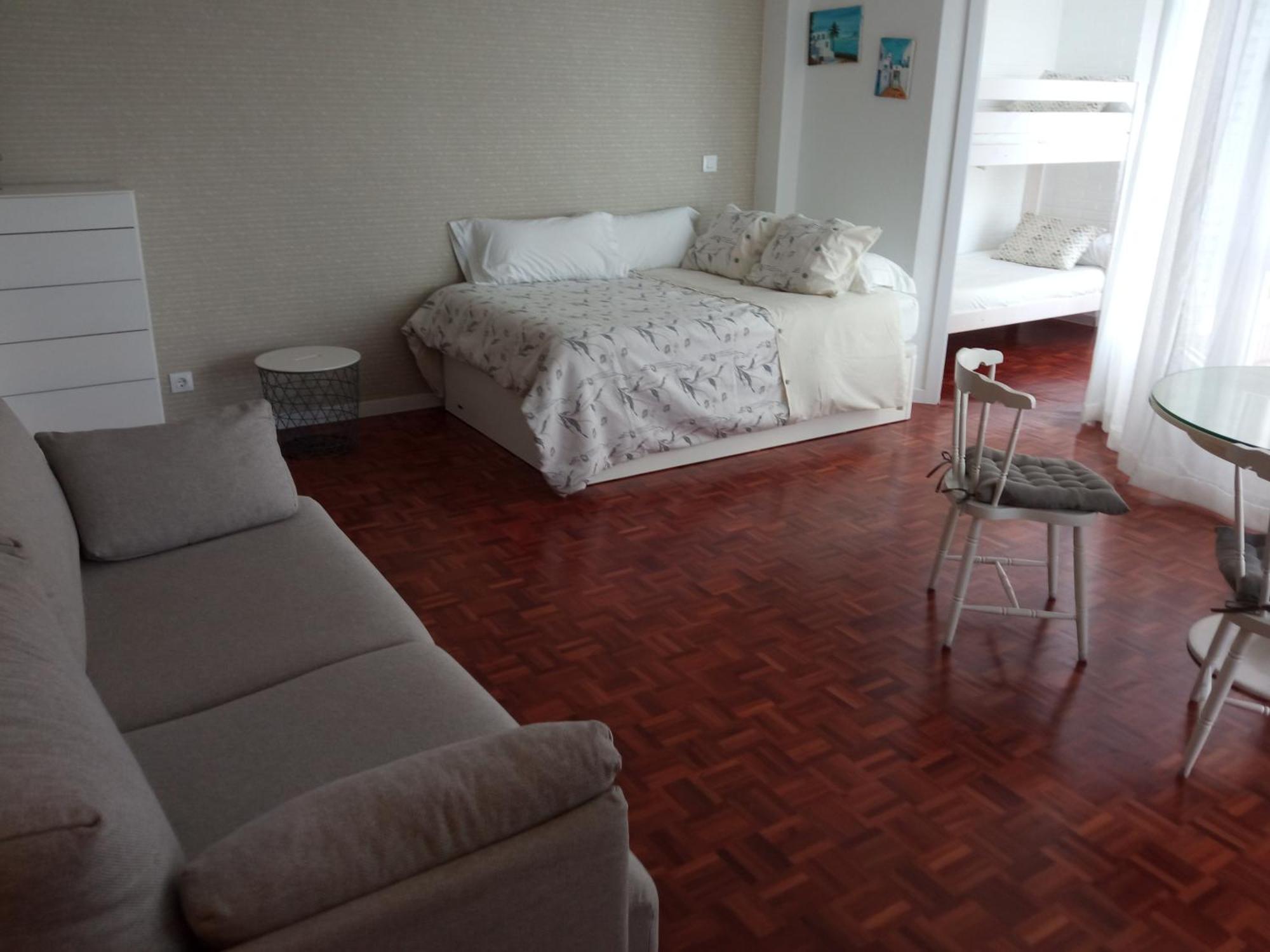 Estudio Con Vistas Al Mar En Baiona Zimmer foto